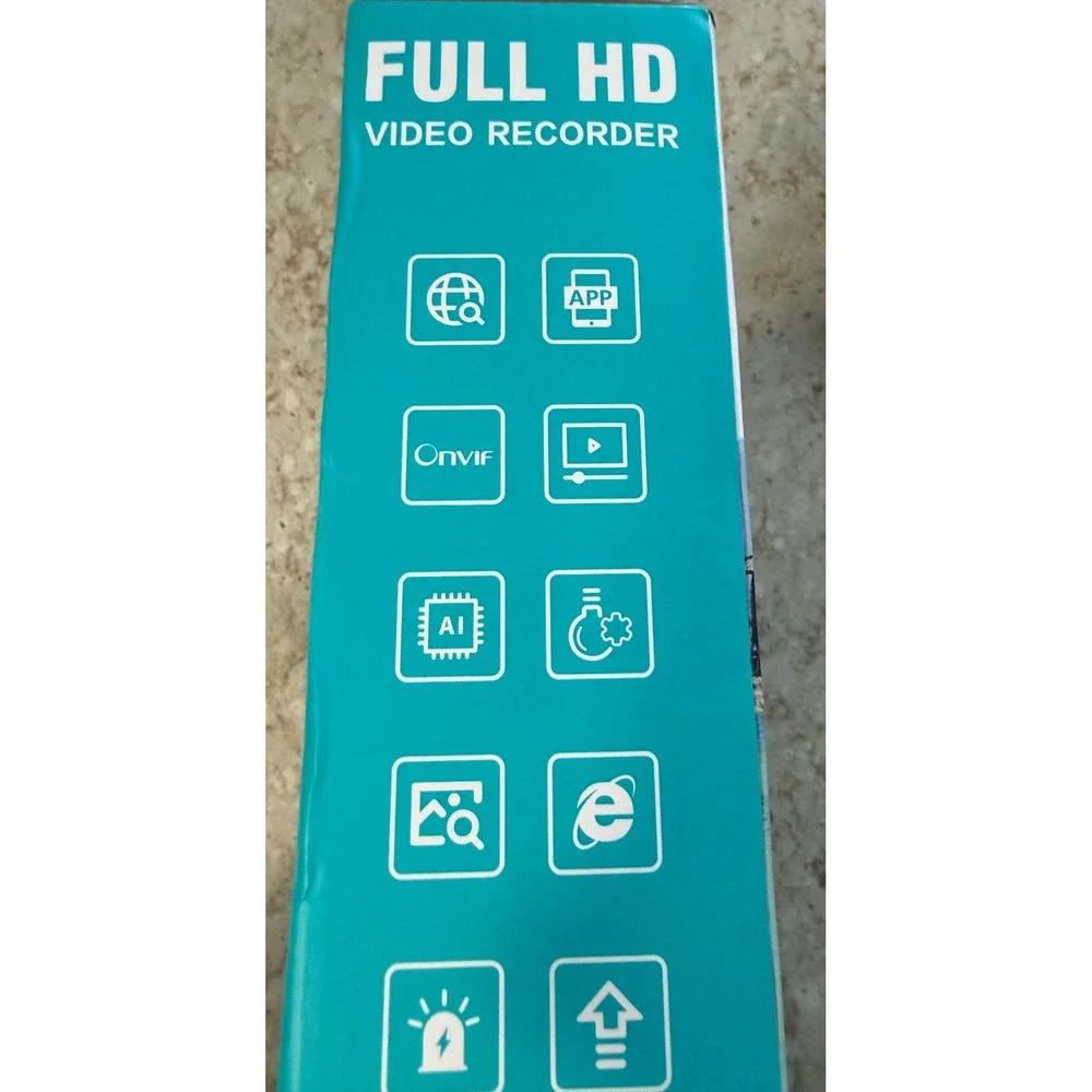 Full HD 4K 1080P Video Recorder H.265 Smart 265 CCTV DVR NVR Security System
